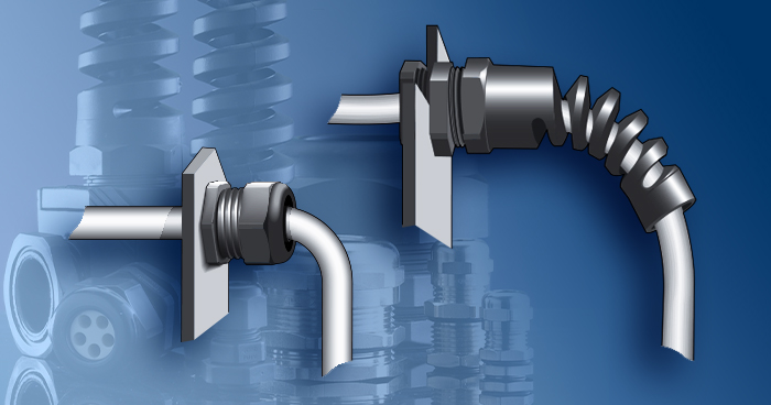 Using Strain Reliefs/Cable Glands To Prevent Acute Bend Radius In Power ...